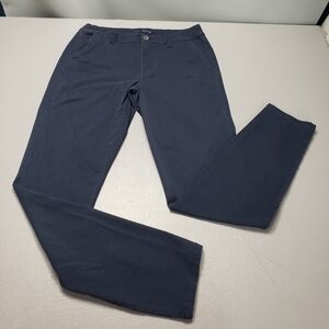 Aeropostale skinny navy blue uniform pants women's size 0